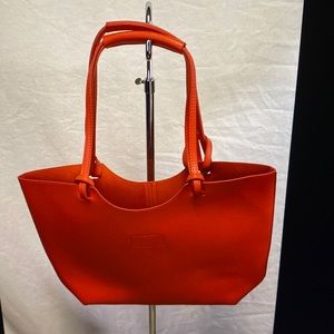 Neiman Marcus Women’s Faux Leather Tote Beach Bag